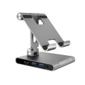 Podstawka ergonomiczna do iPad Pro ze stacją dokującą j5create Multi-Angle Stand with Docking Station for iPad Pro USB-C 1x4K HD