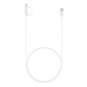 Samsung Combo Cable (Type-C & Micro USB), White