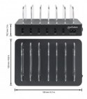 6-Portowa Stacja Zasilająca 6x USB-A 5V 2.4A 50W