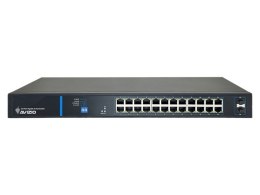 AVIZIO SWITCH NIEZARZĄDZALNY 24 PORTY RJ45 POE 1GB/S + 2 PORTY SFP UPLINK 1GB/S (BUDŻET MOCY 250W)