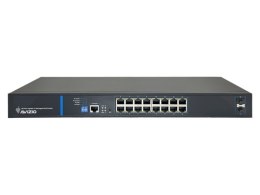 AVIZIO SWITCH ZARZĄDZALNY 16 PORTÓW RJ45 POE 1GB/S + 2 PORTY SFP UPLINK 1GB/S (BUDŻET MOCY 150W)