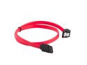 Kabel Lanberg CA-SASA-13CC-0030-R (SATA II M - SATA II M; 0,30m; kolor czerwony)