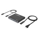 Stacja dokująca z zasilaczem j5create 90W Built in USB-C Travel Dock - EU 1xHDMI/2XUSB3.0/1xUSB-C czarna JCDP392-EN