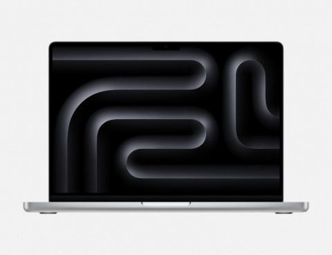 MacBook Pro 14 cali: M3 8/10, 16GB, 512GB, 70W - Srebrny MR7J3ZE/A/R1