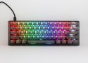 Klawiatura Ducky One 3 Aura Black Mini Gaming, RGB LED - MX-Silent-Red