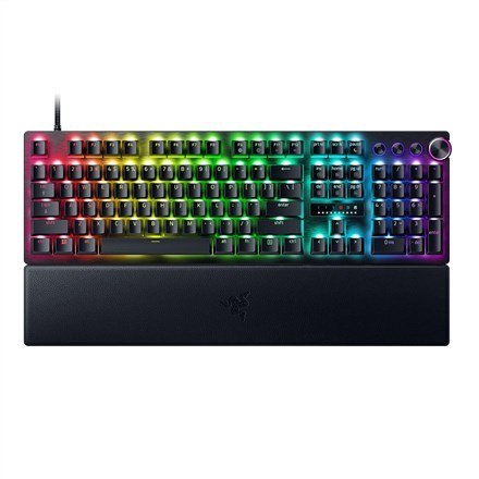 Razer | Huntsman V3 Pro | Klawiatura do gier | Przewodowe | Stany Zjednoczone | Czarny | Analogowy optyczny