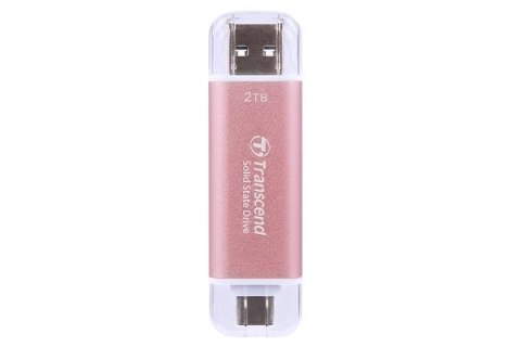 SSD USB3.0 2TB EXT. A/C/PINK TS2TESD310P TRANSCEND