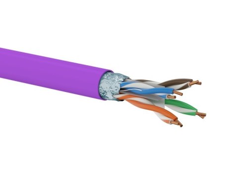 ALANTEC KABEL F/UTP KAT.6 LSOH DCA 500M FIOLETOWY