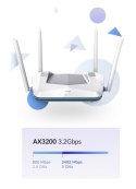 D-Link R32/E router bezprzewodowy Gigabit Ethernet Dual-band (2.4 GHz/5 GHz) Biały