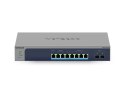 NETGEAR MS510TXUP łącza sieciowe Zarządzany L2/L3/L4 10G Ethernet (100/1000/10000) Obsługa PoE Szary, Niebieski