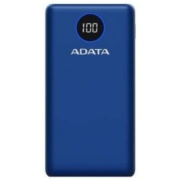 Powerbank ADATA P20000QCD 20000mAh niebieski