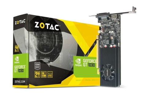 Karta graficzna ZOTAC GeForce GT 1030 2GB GDDR5 HDMI/DVI Low Profile