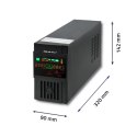 Zasilacz UPS Qoltec Monolith 53951 (TWR; 600VA)