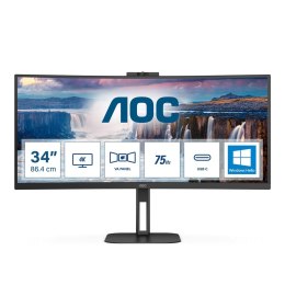 AOC V5 CU34V5CW/BK LED display 86,4 cm (34