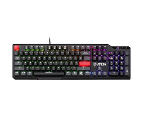 KEYBOARD GAMING BLACK ENG/VIGOR GK41 DUSK LR US MSI