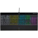 Corsair K55 RGB PRO klawiatura Gaming USB QWERTZ Niemiecki Czarny