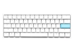 Klawiatura do gier Ducky One 2 Mini, MX-Blue, RGB-LED, biała