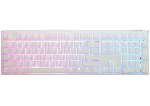 Ducky One 3 RGB klawiatura Gaming USB QWERTY US English Biały