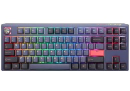 Klawiatura gamingowa Ducky One 3 Cosmic Blue TKL, RGB LED - MX-Silent-Red (US)