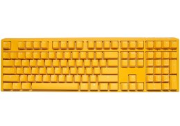 Klawiatura gamingowa Ducky One 3 Yellow, RGB LED - MX-Silent-Red (US)