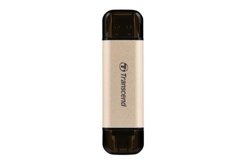 Transcend JetFlash 930C pamięć USB 128GB USB Type-A / USB Type-C 3.2 Gen 1 (3.1 Gen 1) Złoto