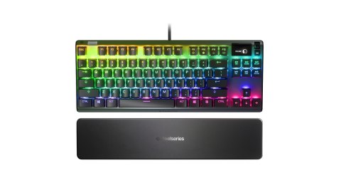 SteelSeries Apex 7 TKL Klawiatura Gamingowa, QX2 CZERWONY, LED RGB - Czarny