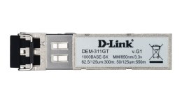 D-Link DEM-311GT moduł przekaźników sieciowych Swiatłowód 1000 Mbit/s SFP 850 nm