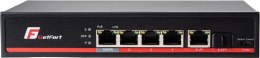 SWITCH POE GETFORT 4+1+SFP Gigabit Ethernet 65W