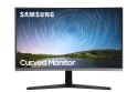 Samsung C27R500FHP monitor komputerowy 68,6 cm (27") 1920 x 1080 px Full HD LED Niebieski, Szary