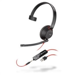 POLY Blackwire 5210 Wired Headset USB Type-A Black