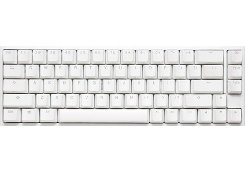 Ducky One 2 SF White klawiatura Gaming USB Niemiecki Biały