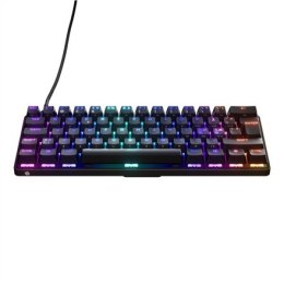 Klawiatura gamingowa SteelSeries Apex 9 Mini Światło LED RGB | NOR | Czarny | Przewodowe | Optyczny OptiPoint