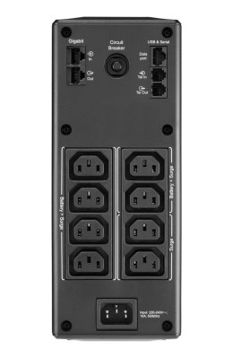 APC Back UPS Pro BR 1600VA, 8 Outlets, AVR, LCD Interface