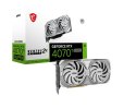 Karta graficzna GeForce RTX 4070 Ti SUPER 16G VENTUS 2X OC 256b biała