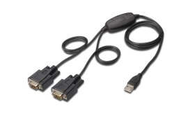 Kabel DIGITUS USB 2.0 do 2xRS232