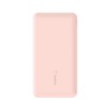 Powerbank Belkin BoostCharge Power Bank 10K 2xUSB-A + 1xUSB-C 10000mAh 15W Rose Gold