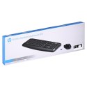 Zestaw klawiatura + mysz HP Wireless Keyboard and Mouse 300 bezprzewodowe czarne Polish Layout 3ML04AA#AKD