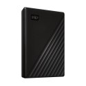 Dysk zewnętrzny HDD WD My Passport (4TB; 2.5"; USB 3.2 Gen 1; Czarny; WDBPKJ0040BBK-WESN)