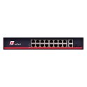 SWITCH POE GETFORT 16 x POE + 2GE UPLINK + 1 SFP