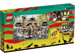 Klocki Jurassic World 76961 Centrum dla odwiedzających: atak tyranozaura i raptora