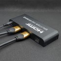 QOLTEC ROZDZIELACZ SPLITTER 2XHDMI 4KX2K | 6GB/S | 60HZ