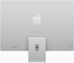 IMac 24 cale: M3 8/10, 16GB, 1TB, NUM - Srebrny - MQRK3ZE/A/R1/D1/NUM