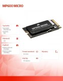 Dysk SSD 1TB MP600 MICRO 5100/4300 MB/s PCIe 4.0 x4 NVMe M.2 2242