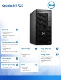 Komputer Optiplex MT/Core i5-14500/8GB/512GB SSD/Integrated/DVD RW/No Wifi/Kb/Mouse/W11Pro