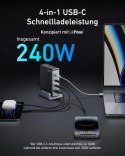 Ładowarka 749 GaNPrime 240W USB-C x 3 USB-A x 1