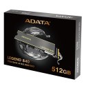 Dysk SSD ADATA LEGEND 840 512GB M.2 2280 PCIe Gen3x4