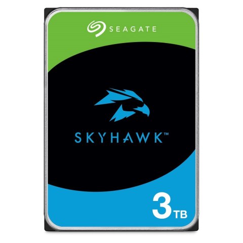 Dysk HDD Seagate Skyhawk ST3000VX009 (3 TB ; 3.5"; 256 MB; 5400 obr/min)