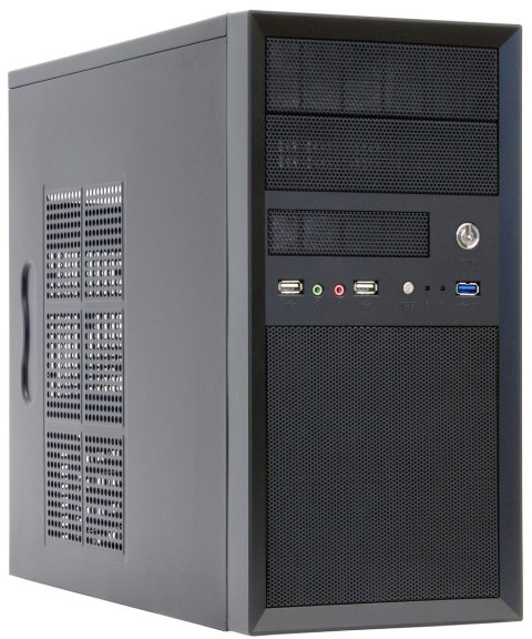 Obudowa Chieftec CT-01B-OP (Micro ATX; kolor czarny)