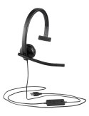 Słuchawki z mikrofonem Logitech USB Headset H570e