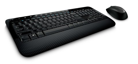 Zestaw klawiatura + mysz Microsoft Wireless Desktop 2000 M7J-00015 (USB; (EN); kolor czarny; BlueTrack)